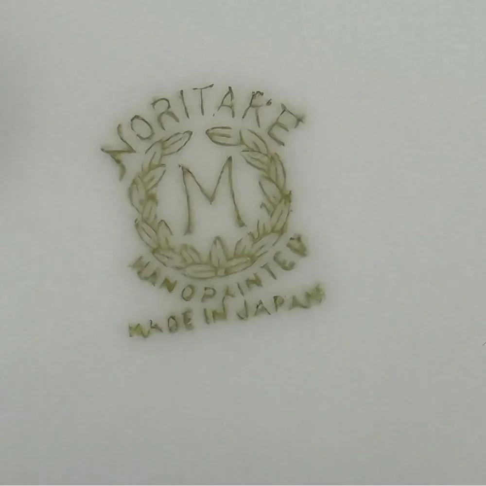 Vintage Noritake Rose Painting Saucer - Japan‎